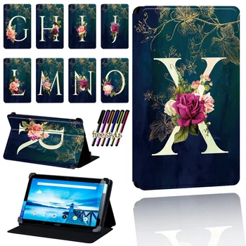 Flower Letter Case for Lenovo Smart Tab P10 "/ P10 LTE 10.1" Foldable Scratch Resistant Case Para Tablet + Stylus
Flower Letter Case for Lenovo Smart Tab P10 "/ P10 LTE 10.1" Foldable Scratch Resistant Case Para Tablet + Stylus