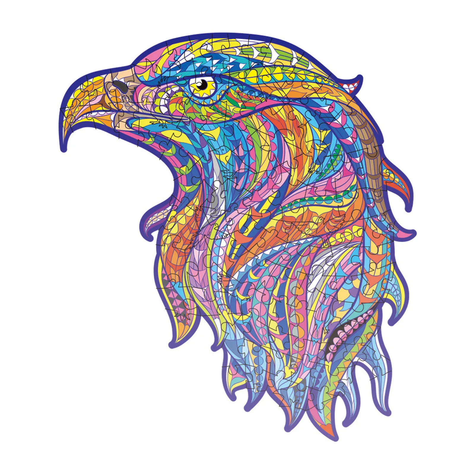 MINOCOOL Colorful Wooden Animal Puzzle Animal-shaped Eagle Jigsaw Puzzle Gift For Adults Kids Educational Toy Carton Gift Box
MINOCOOL Colorful Wooden Animal Puzzle Animal-shaped Eagle Jigsaw Puzzle Gift For Adults Kids Educational Toy Carton Gift Box