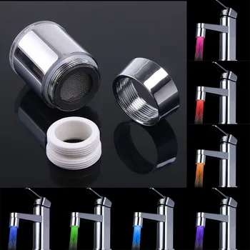 Colorful faucet SDF-A9 without adapter silver Temperature Sensor 7 Color Kitchen Water Tap Faucet Glow Shower LED Light A
Colorful faucet SDF-A9 without adapter silver Temperature Sensor 7 Color Kitchen Water Tap Faucet Glow Shower LED Light A