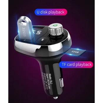 Power Adapter Car Accessories Wireless In-Car Bluetooth FM Transmitter Dual USB Car Charger AUX Input TF Card #YL10
Power Adapter Car Accessories Wireless In-Car Bluetooth FM Transmitter Dual USB Car Charger AUX Input TF Card #YL10