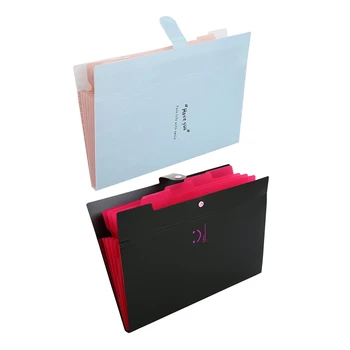 2 pcs A4 Paper Expanding File Folder Pockets Accordion Document Organizer ,Black & Blue
2 pcs A4 Paper Expanding File Folder Pockets Accordion Document Organizer ,Black & Blue