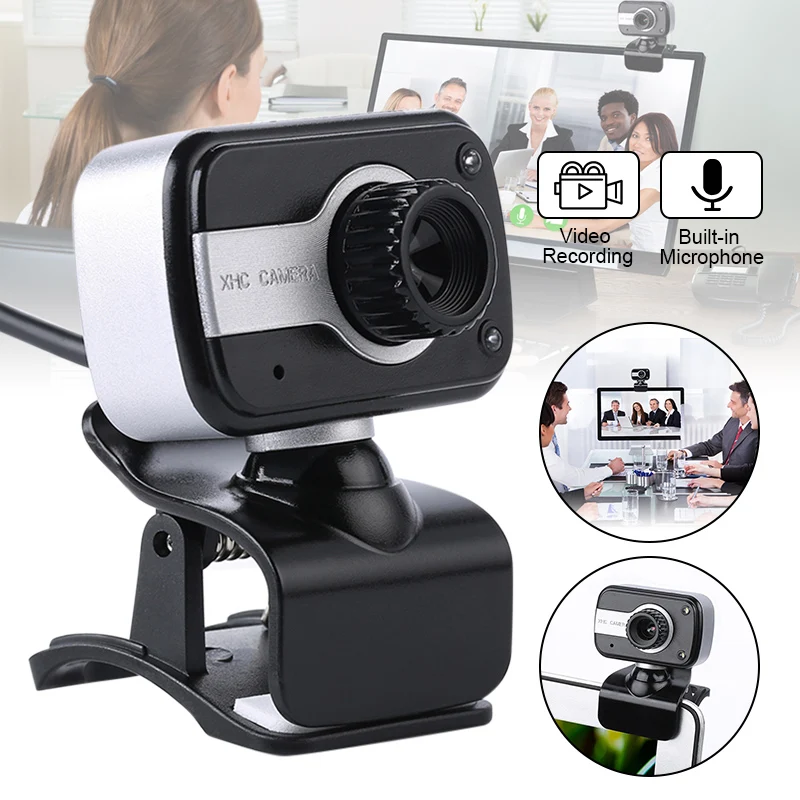 USB 2.0 HD Webcam Desktop Laptop PC Video Calling Camera Adjustable with Microphone VDX99
USB 2.0 HD Webcam Desktop Laptop PC Video Calling Camera Adjustable with Microphone VDX99