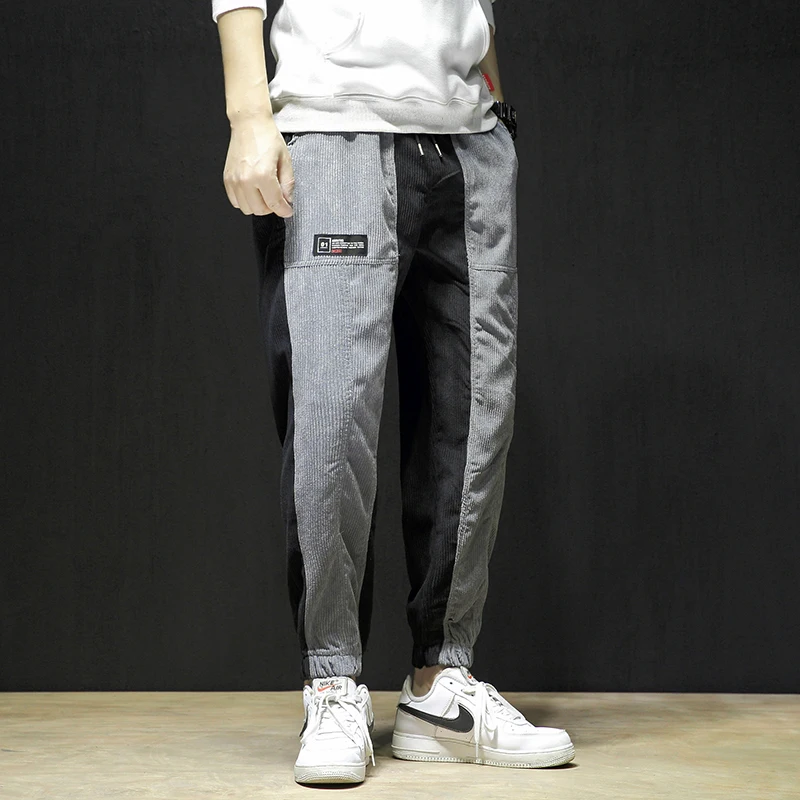 New fall/winter 2019 plus-size contrasting color work pants corduroy chunky student slacks corduroy slacks jogger men's slacks
New fall/winter 2019 plus-size contrasting color work pants corduroy chunky student slacks corduroy slacks jogger men's slacks