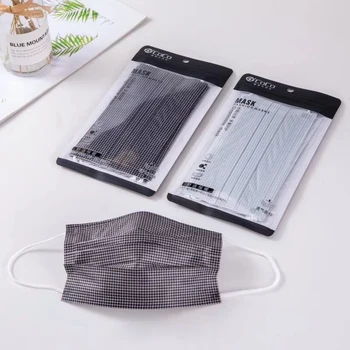 Disposable Face Mask for Adult Plaid Printing Cubrebocas Breathable Earloops Masks Non Wove 3 Layer Ply Filter Mouth Face Mask
Disposable Face Mask for Adult Plaid Printing Cubrebocas Breathable Earloops Masks Non Wove 3 Layer Ply Filter Mouth Face Mask