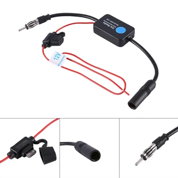 Universal 12V Waterproof Car FM Radio Aerial Antenna Signal Reception Amplifier Booster Copper signal wire Blade Fuse Holder
Universal 12V Waterproof Car FM Radio Aerial Antenna Signal Reception Amplifier Booster Copper signal wire Blade Fuse Holder