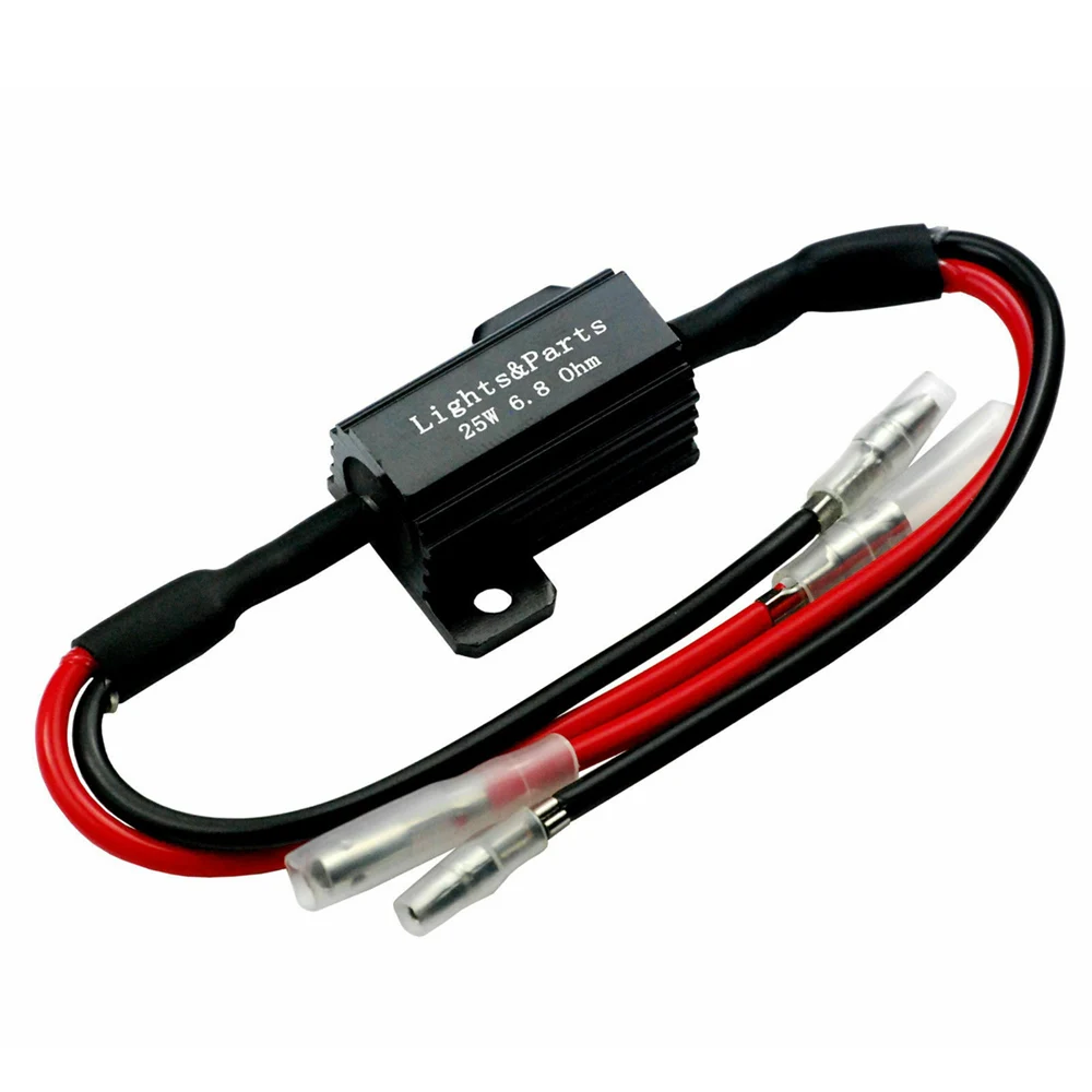 2PC 25W 6.8 Ohm Motorcycle Powers Resistance for Mini LEDs Blinker Car Bulb Turn Signal Load Resistor Indicator Flash Blink
2PC 25W 6.8 Ohm Motorcycle Powers Resistance for Mini LEDs Blinker Car Bulb Turn Signal Load Resistor Indicator Flash Blink
