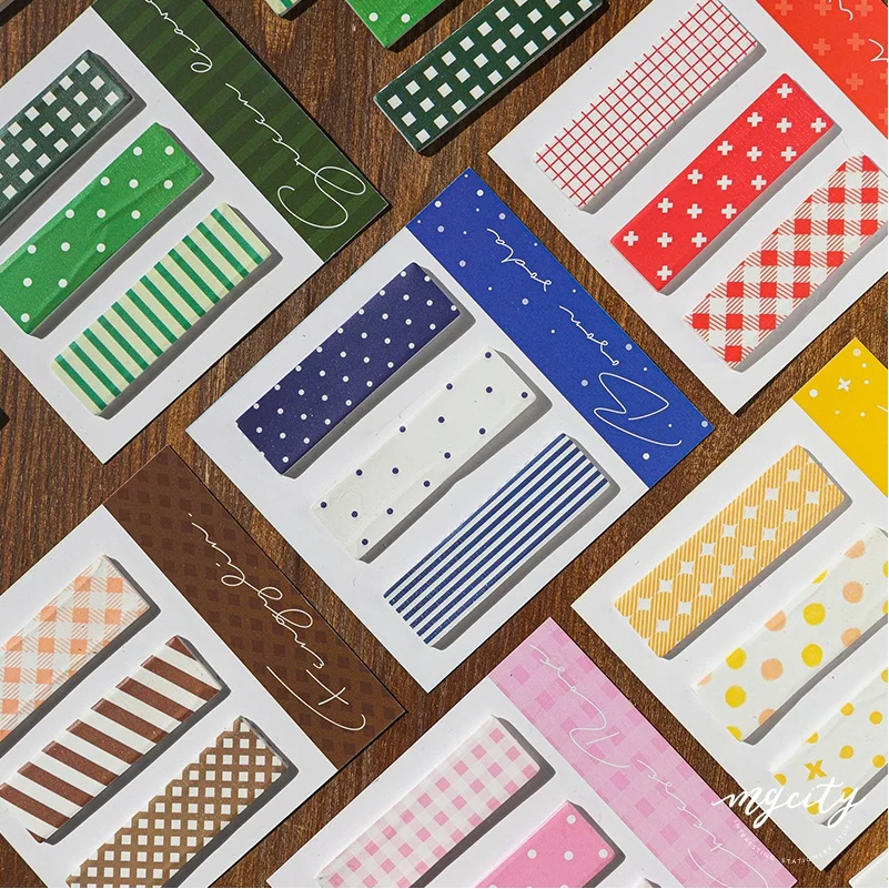 6pcs Basic Pattern Sticky Note Adhesive Agenda Label Memo Planner Diary Journal Marker Sticker Office School Supplies H6121
6pcs Basic Pattern Sticky Note Adhesive Agenda Label Memo Planner Diary Journal Marker Sticker Office School Supplies H6121