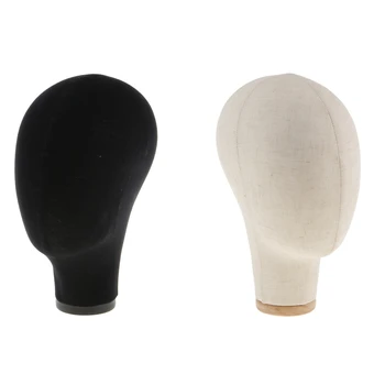 2 Pieces Mannequin Canvas Block Head Wig Toupee Hat Display W/ Mount Hole 22'
2 Pieces Mannequin Canvas Block Head Wig Toupee Hat Display W/ Mount Hole 22'