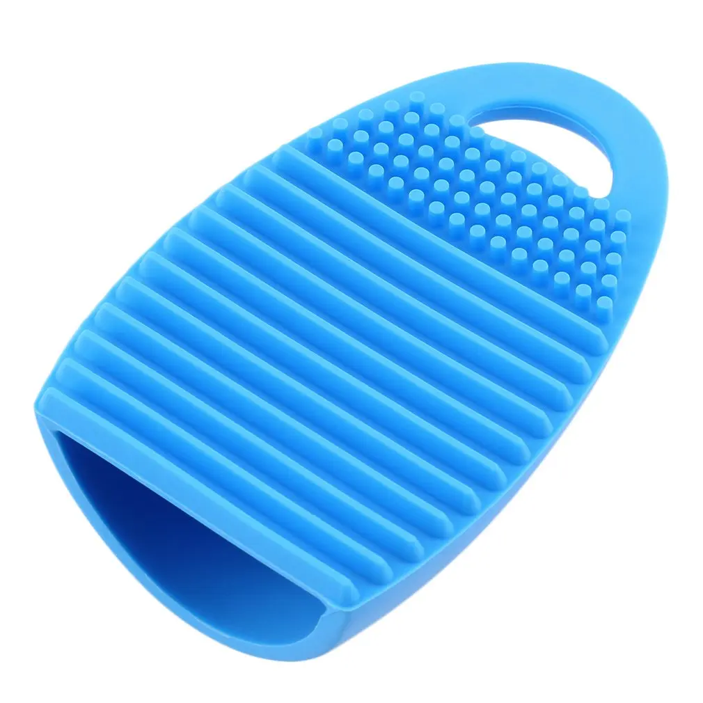 Cleaning Scrubber Glove Cosmetic Make Up Brush Washing Cleaner with Hook Exquisitely Designed Durable Gorgeous | Красота и здоровье