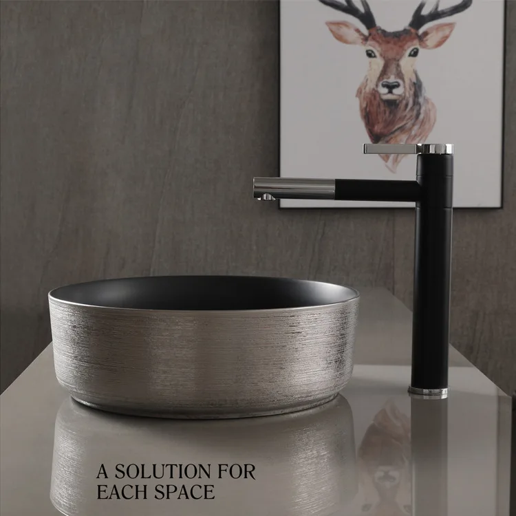 Ceramic Above Counter Basin Plating Matte Spout Table Basin Nordic-style Washbasin Hotel Balcony Art Basin Bathsroom Table Sink
Ceramic Above Counter Basin Plating Matte Spout Table Basin Nordic-style Washbasin Hotel Balcony Art Basin Bathsroom Table Sink