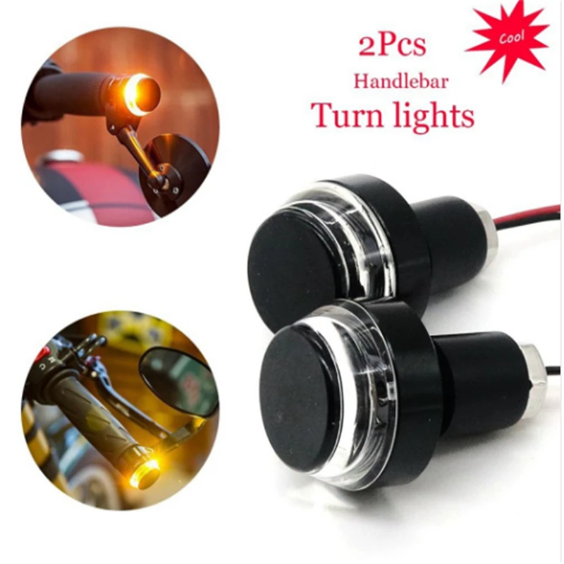 2pcs Flashing Motorcycle Handlebar Top Led Blinker Lights Motorcycle Turn Signal Light White Turn Amber Indicator Moto Accessory
2pcs Flashing Motorcycle Handlebar Top Led Blinker Lights Motorcycle Turn Signal Light White Turn Amber Indicator Moto Accessory