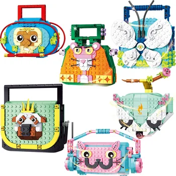 Animals Bag Model Building Blocks Cartoons Figures Handbag Bricks Assemble Educational Toys Kids Girls Friend Birthday Gift
Animals Bag Model Building Blocks Cartoons Figures Handbag Bricks Assemble Educational Toys Kids Girls Friend Birthday Gift