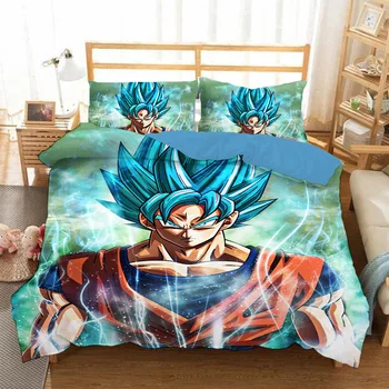 DRAGON BALL 3D bedding set Son Goku Vegeta Duvet Covers Pillowcases Dragon Ball comforter bedding sets bedclothes bed
DRAGON BALL 3D bedding set Son Goku Vegeta Duvet Covers Pillowcases Dragon Ball comforter bedding sets bedclothes bed