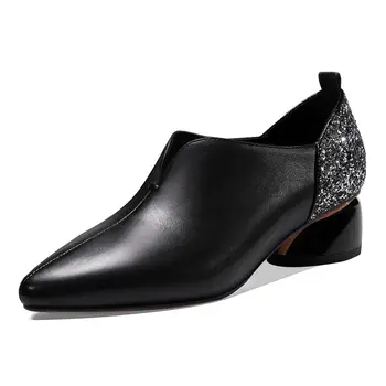ALLBITEFO high quality genuine leather+Sequins barnd high heels office ladies shoes women high heel shoes party women heels
ALLBITEFO high quality genuine leather+Sequins barnd high heels office ladies shoes women high heel shoes party women heels