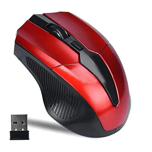 Pro 2.4GHz Wireless Mouse Nano Receiver Ergonomic Mice 6 Buttons 2600DPI 5 Adjustment Levels for Computer Laptop Desktop
Pro 2.4GHz Wireless Mouse Nano Receiver Ergonomic Mice 6 Buttons 2600DPI 5 Adjustment Levels for Computer Laptop Desktop