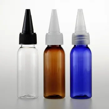 100PCS 30ml empty amber/blue plastic bottles with pointed mouth caps ,1.0 oz e-liquid empty jam bottle containers with lid 
100PCS 30ml empty amber/blue plastic bottles with pointed mouth caps ,1.0 oz e-liquid empty jam bottle containers with lid