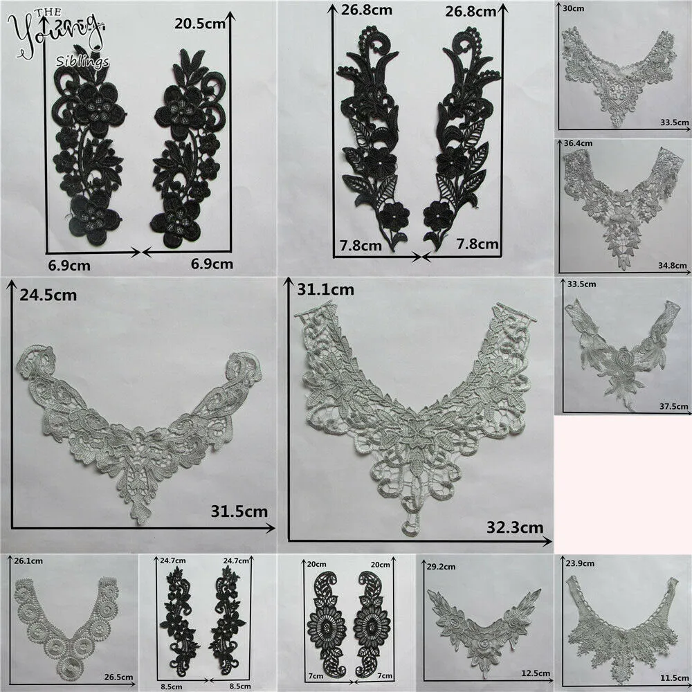 New arrive High quality Embroidery Lace Collar Fashion DIY Lace Neckline Clothing Sewing Accessories Craft supplies YL262-YL274
New arrive High quality Embroidery Lace Collar Fashion DIY Lace Neckline Clothing Sewing Accessories Craft supplies YL262-YL274