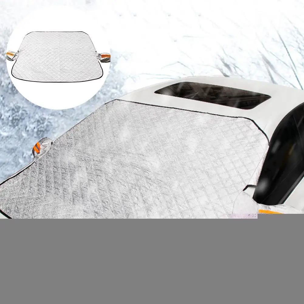 Car Anti-snow Block Front Windshield Cover Thickened Anti-frost Anti-freeze Sun-protective Car Windshield Snow Cover
Car Anti-snow Block Front Windshield Cover Thickened Anti-frost Anti-freeze Sun-protective Car Windshield Snow Cover