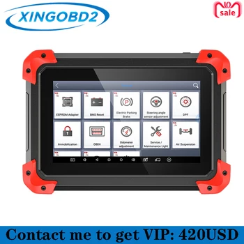 X100 PAD Professional Key Programmer OBD2 Diagnostic Scanner Automotive Code Reader Multi-Language with EEPORM Update online
X100 PAD Professional Key Programmer OBD2 Diagnostic Scanner Automotive Code Reader Multi-Language with EEPORM Update online
