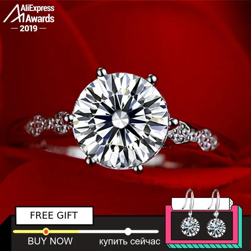 9mm Round Cut S925 Fine Jewelry sterling silver ring Lab-created diamond Carat 4Cs wedding proposal dream
9mm Round Cut S925 Fine Jewelry sterling silver ring Lab-created diamond Carat 4Cs wedding proposal dream