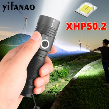Most Power LED Flashlight Ultra Bright xhp50.2 LED Torch USB Rechargeable Flash light Zoomable LED Flashlights use 18650 Battery
Most Power LED Flashlight Ultra Bright xhp50.2 LED Torch USB Rechargeable Flash light Zoomable LED Flashlights use 18650 Battery