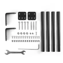 Supporting Pull Rod Kit Aluminum Alloy Tie Rod Set Fixed Support Frame 3D Printer for Creality Ender-3/3S/3Pro/v2
Supporting Pull Rod Kit Aluminum Alloy Tie Rod Set Fixed Support Frame 3D Printer for Creality Ender-3/3S/3Pro/v2