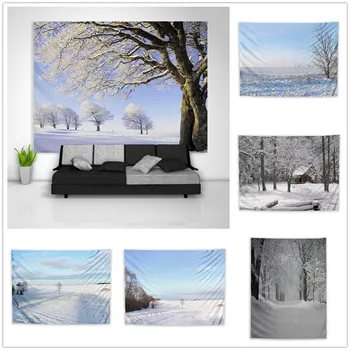 Snow Scene Winter White Tapestry Art Wall Hanging Sofa Table Bed Cover Home Decor Dorm Gift
Snow Scene Winter White Tapestry Art Wall Hanging Sofa Table Bed Cover Home Decor Dorm Gift