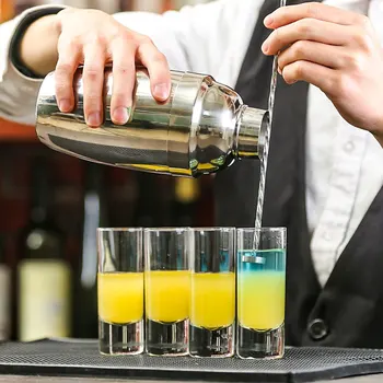 Rainbow Cocktail B52 Wine Glass Pausse Cafe Bar Wedding Party Mixologist Liqueur Tequila Shot Glass Liquor Spirits Pulque Cup 
Rainbow Cocktail B52 Wine Glass Pausse Cafe Bar Wedding Party Mixologist Liqueur Tequila Shot Glass Liquor Spirits Pulque Cup