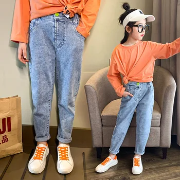Girls jeans 2020 new spring clothes children casual pants girls spring and autumn loose trousers
Girls jeans 2020 new spring clothes children casual pants girls spring and autumn loose trousers
