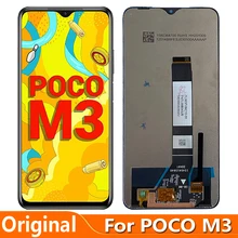 Écran tactile LCD pour Xiaomi Poco M3 Pro, 6.53 pouces, Original=