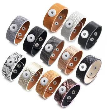 Hot Sale 18mm Snap Bracelet Multilayer Leather Bracelet Bangles Wristband Bracelet Snap Button Jewelry Fit 18mm Snap Buttons
Hot Sale 18mm Snap Bracelet Multilayer Leather Bracelet Bangles Wristband Bracelet Snap Button Jewelry Fit 18mm Snap Buttons