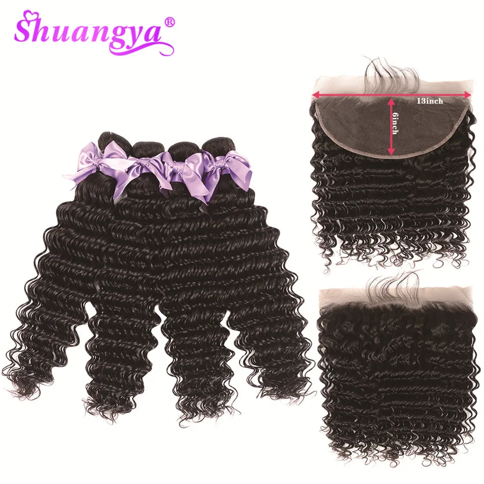 Peruvian Deep Wave 3/4 Bundles With Frontal 13x6 Lace Frontal Closure With Bundles Remy Human Hair Frontal With Bundles Shuangya
Peruvian Deep Wave 3/4 Bundles With Frontal 13x6 Lace Frontal Closure With Bundles Remy Human Hair Frontal With Bundles Shuangya