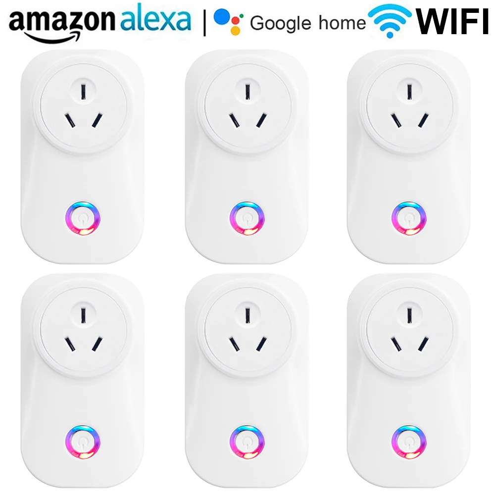 Smart Plug WiFi Outlet Mini Plug Smart Socket Remote Control Timer Plug Switch Works with Amazon Alexa Google Home Wireless D30
Smart Plug WiFi Outlet Mini Plug Smart Socket Remote Control Timer Plug Switch Works with Amazon Alexa Google Home Wireless D30