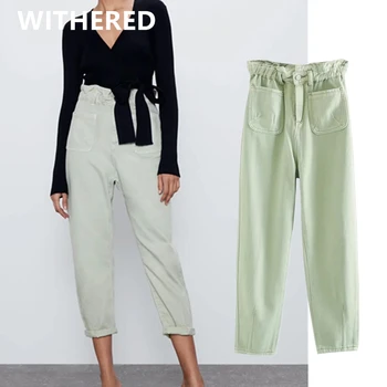 Dave&Di summer england high street vintage pockets collect waist ankle jeans woman high waist jeans loose harem jeans for women
Dave&Di summer england high street vintage pockets collect waist ankle jeans woman high waist jeans loose harem jeans for women