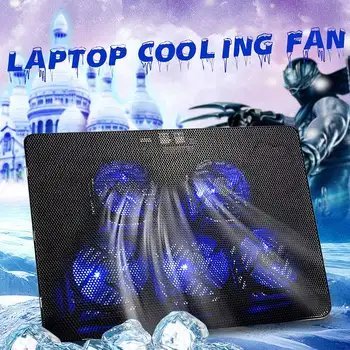 Laptop Cooler Gaming Laptop Cooling Pad Silent Laptop Stand with 5 Cooling Fan and 2 USB Ports for 14 15 17inch Notebook
Laptop Cooler Gaming Laptop Cooling Pad Silent Laptop Stand with 5 Cooling Fan and 2 USB Ports for 14 15 17inch Notebook