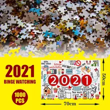 2021 Jigsaw Puzzles 1000 Piece Puzzles for Adult Kids Educational Intellectual Decompressing Fun Family Game
2021 Jigsaw Puzzles 1000 Piece Puzzles for Adult Kids Educational Intellectual Decompressing Fun Family Game