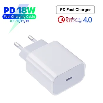 For Apple Charger 18W PD 3.0 Charger QC 4.0 3.0 USB Type C Quick Charge 4.0 For iPhone 11 Xs X 8 Fast Charging Power Type-C
For Apple Charger 18W PD 3.0 Charger QC 4.0 3.0 USB Type C Quick Charge 4.0 For iPhone 11 Xs X 8 Fast Charging Power Type-C