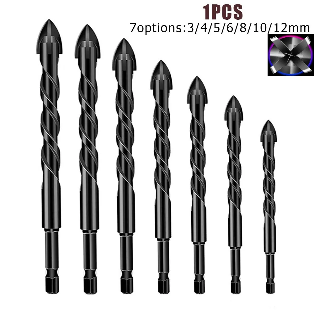 3-12mm Cross Hex Tile Drill Bits For Glass Concrete Ceramic Hole Opener Brick Hard Alloy Triangle Bit Tool Kit
3-12mm Cross Hex Tile Drill Bits For Glass Concrete Ceramic Hole Opener Brick Hard Alloy Triangle Bit Tool Kit