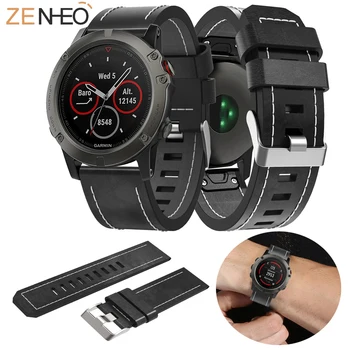 26mm leather men srprt strap for Garmin Fenix 5X Pro Wristband Replacement for Garmin Fenix 6X /6X Plus/Fenix 3/3 HR Watch Band
26mm leather men srprt strap for Garmin Fenix 5X Pro Wristband Replacement for Garmin Fenix 6X /6X Plus/Fenix 3/3 HR Watch Band