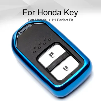 Soft TPU Car Key Cover Case for Honda Fit Civic 2018 2019 4D CRV HRV Forza Accord 9 Freed Vezel Jazz Keyring Chain Accessories
Soft TPU Car Key Cover Case for Honda Fit Civic 2018 2019 4D CRV HRV Forza Accord 9 Freed Vezel Jazz Keyring Chain Accessories