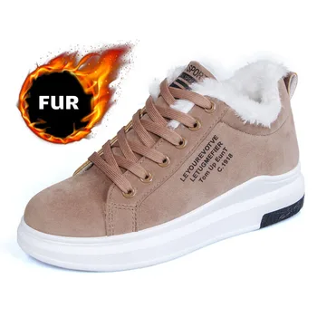 women shoes Female New Winter Plus Velvet Cotton Shoes Thick-Soled Warm Snow Women's Boots Plus Size chaussures femme
women shoes Female New Winter Plus Velvet Cotton Shoes Thick-Soled Warm Snow Women's Boots Plus Size chaussures femme