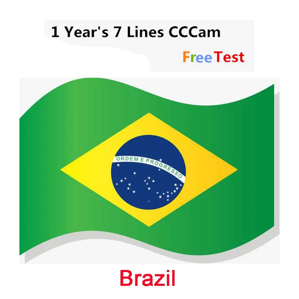 Special forfor Brazil Europe CCCam 7lines HD AV Cable for Satellite Receiver Cccam lines of DVB-S2 Europe clines for Free Sat V
Special forfor Brazil Europe CCCam 7lines HD AV Cable for Satellite Receiver Cccam lines of DVB-S2 Europe clines for Free Sat V