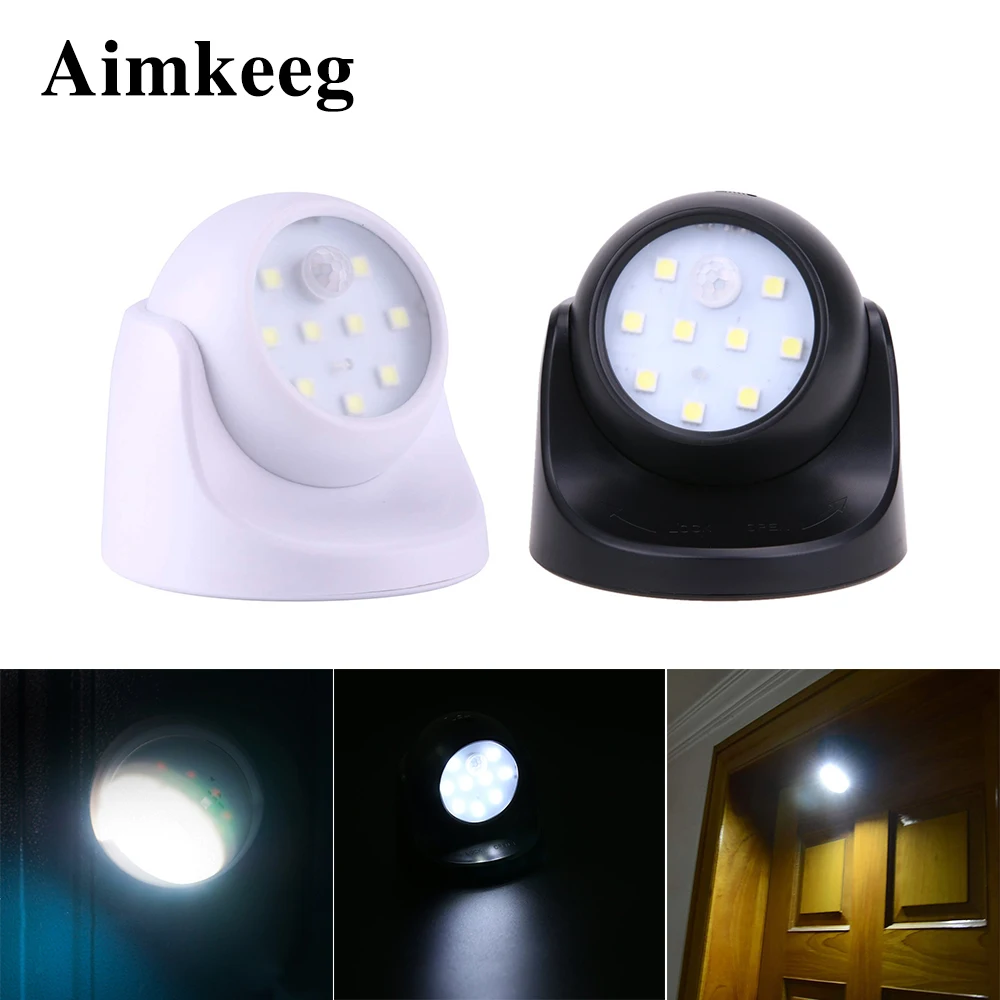 LED Wireless Motion Sensor Light 360 Degree Rotation Night Light SMD LED Wall Lamp PIR Infrared Detector Night Lamp for Stairs
LED Wireless Motion Sensor Light 360 Degree Rotation Night Light SMD LED Wall Lamp PIR Infrared Detector Night Lamp for Stairs