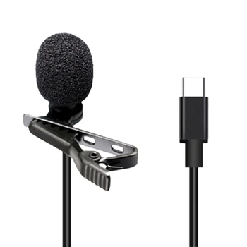 Mini Microphone Omnidirectional Metal Type-C Interface Lavalier Microphone Suitable for Computer Laptop Mobile Phone
Mini Microphone Omnidirectional Metal Type-C Interface Lavalier Microphone Suitable for Computer Laptop Mobile Phone