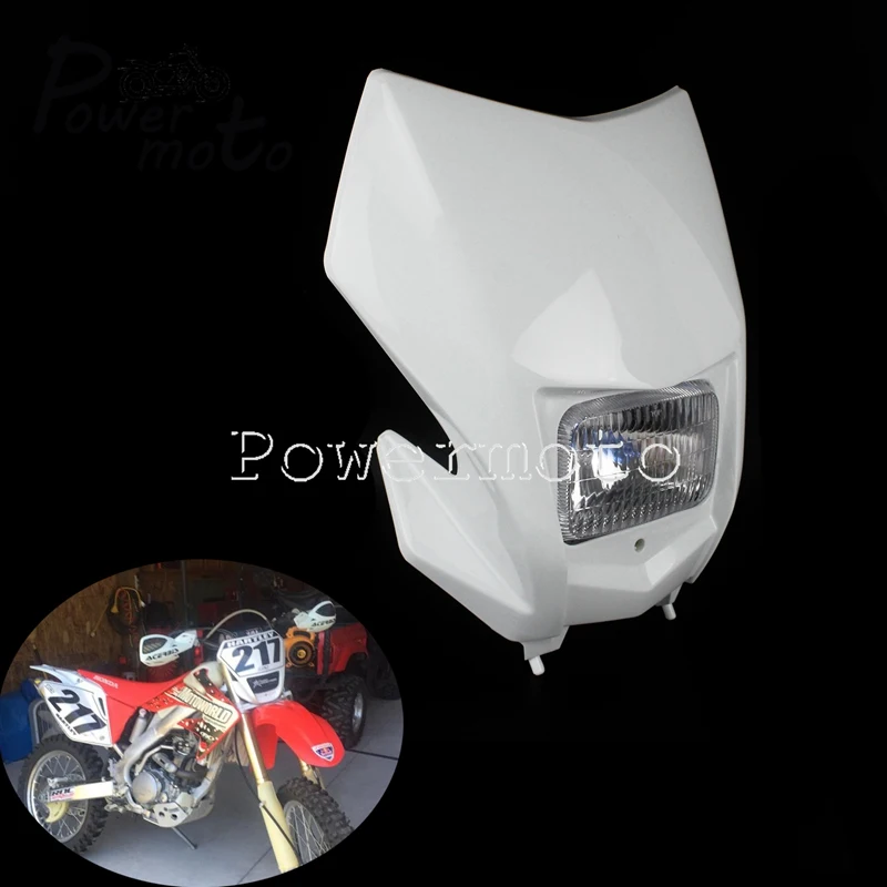 Motocross Headlight Racing HI/LO Beam Dirt Bike Front Light For Honda CRF 230F 150F 250R 450R 450L Yamaha Kawasaki KTM 2020
Motocross Headlight Racing HI/LO Beam Dirt Bike Front Light For Honda CRF 230F 150F 250R 450R 450L Yamaha Kawasaki KTM 2020