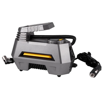 1 Set Gray Portable DC12V Car Air Compressor Tire Inflator Pump with Big Screen Digital Pressure Gauge (150 PSI)
1 Set Gray Portable DC12V Car Air Compressor Tire Inflator Pump with Big Screen Digital Pressure Gauge (150 PSI)