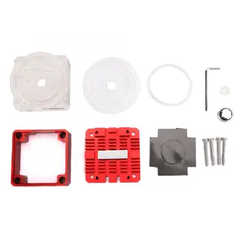 Computer Water Cooling Pump Cover High Quality PMMA Aluminum Block Red Replacement Kit
Computer Water Cooling Pump Cover High Quality PMMA Aluminum Block Red Replacement Kit