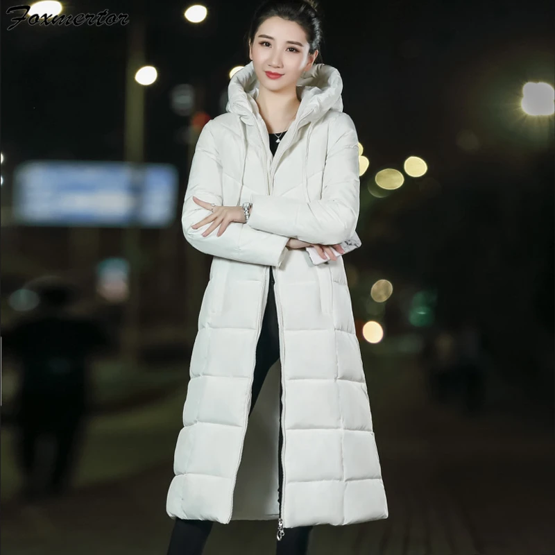 New Winter Down Jacket Female Parka Coat Pockets Long Down Jacket Solid ArmyGreen Long Hooded Coat Jackets Women Plus Size M-6XL
New Winter Down Jacket Female Parka Coat Pockets Long Down Jacket Solid ArmyGreen Long Hooded Coat Jackets Women Plus Size M-6XL