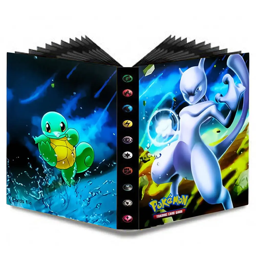 240pcs Cartoon Pokemones Cards Album Book Album Pokemon Collections Toys Holder Binder Folder Children Top Loaded List Toys Gift
240pcs Cartoon Pokemones Cards Album Book Album Pokemon Collections Toys Holder Binder Folder Children Top Loaded List Toys Gift