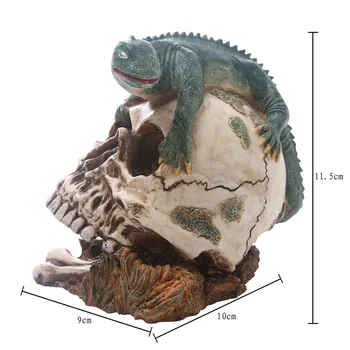 Skeleton Skull Head Resin Skull Crafts Ornament Lizard Animal Skull Halloween
Skeleton Skull Head Resin Skull Crafts Ornament Lizard Animal Skull Halloween
